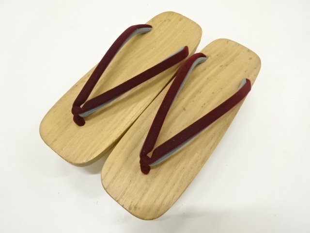 JAPANESE KIMONO / ANTIQUE GETA (23.5 cm) / PAULOWNIA